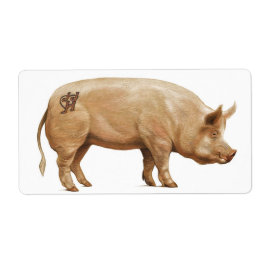 JJHD gris-etikett Fraktsedel