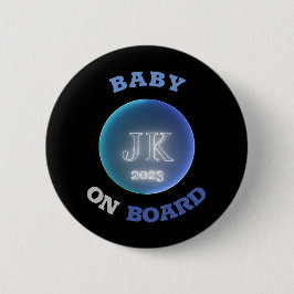 JK 2023 Badge Baby ombord Bigger Brev Knapp