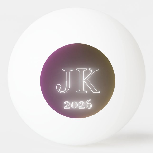 JK 2026 Both Sides Ping Pong Ball Pingisboll (Baksidan)