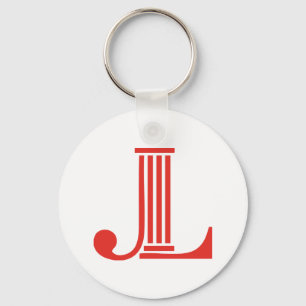 JL knäppas Keychain Nyckelring
