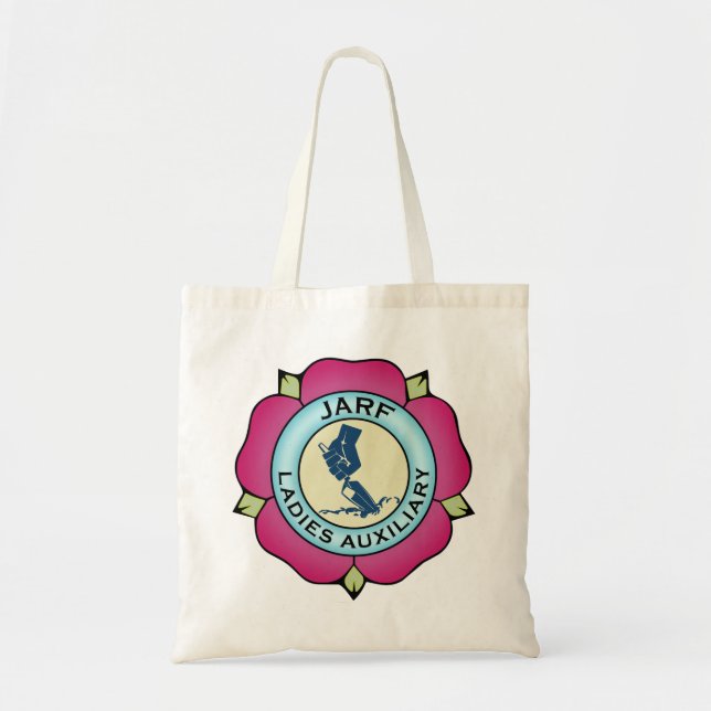 JLA Logotyp HS Tote Bag Tygkasse (Framsidan)