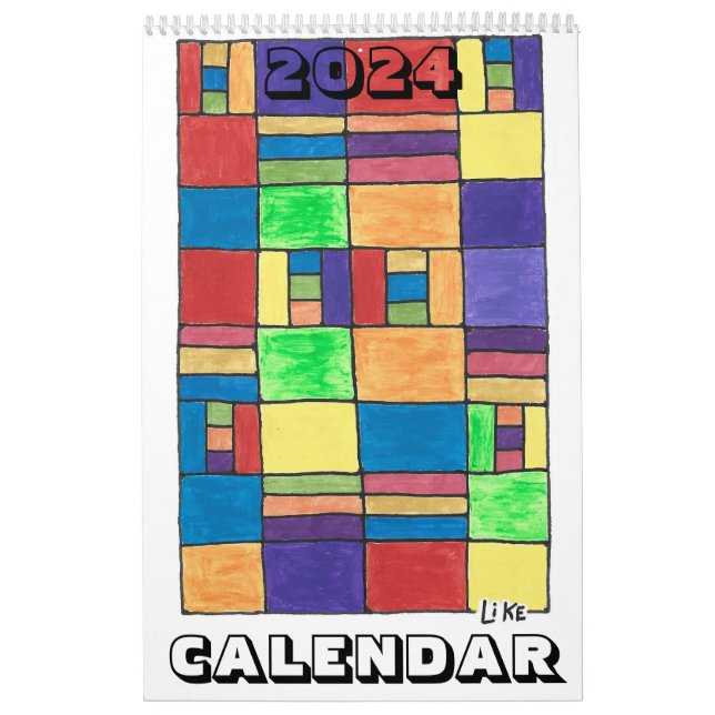 Jlikeart 2024 kalender (Omslag)
