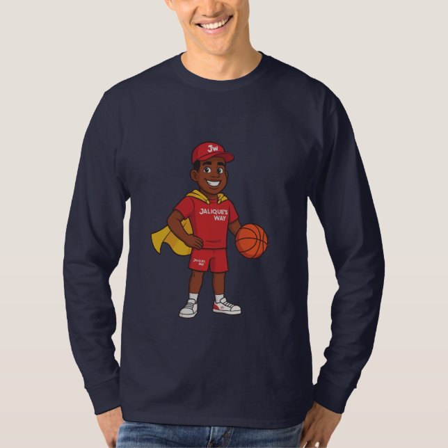 J'Lon the Champion Herr Långärmad T Shirt (Framsida)