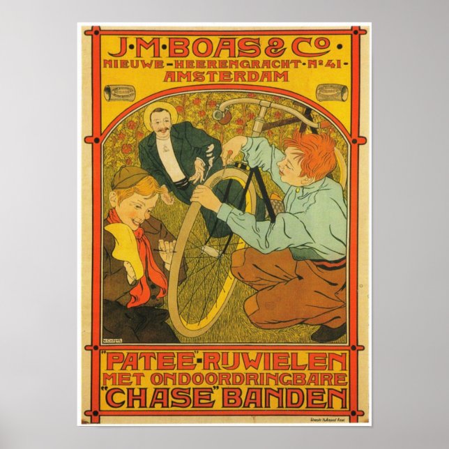 JM Boas & Co. Poster (Framsidan)