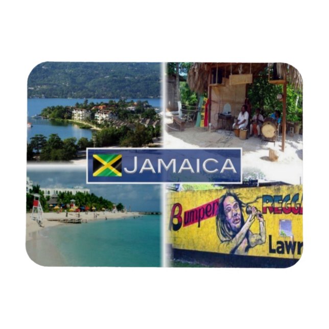JM Jamaica - Magnet (Horisontell)