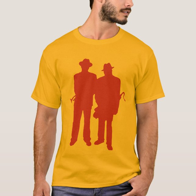 JM-Logotyp enkel Tee Shirt (Framsida)