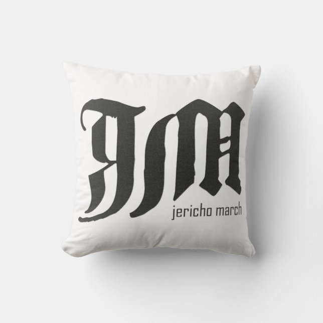 JM Logotyp Pillow Kudde (Framsida)