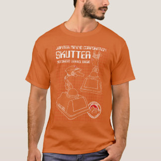 JMC Skutter Motoriserad Service Droid present flic T Shirt