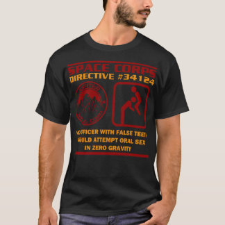 JMC Space Corps Directive 34124 Zero Gravity T Shirt