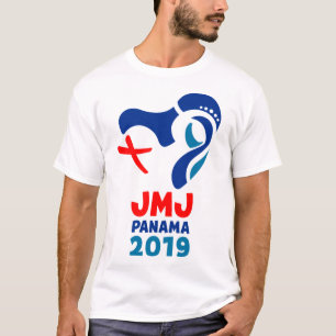 JMJ World Youth Day Panama 2019 logotyp T Shirt
