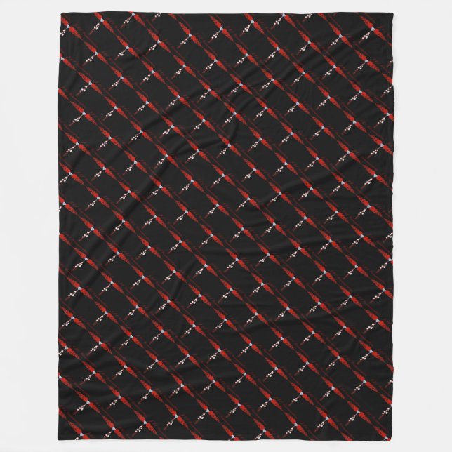 JML Communications Torn Logotyp Fleece Blanket (Framsidan)