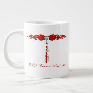 JML Communications Torn Logotyp Jumbo Mugg