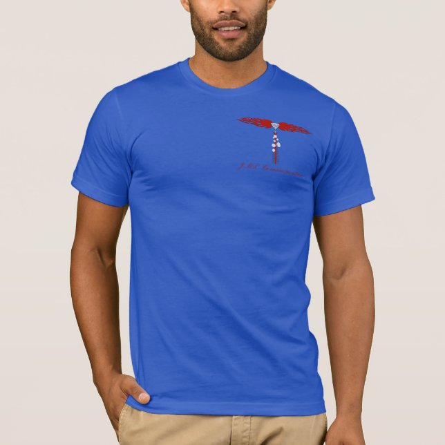 JML Communications Tower-logotyp T Shirt (Framsida)