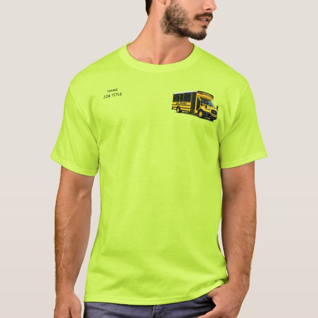 JML Transit Logo Worker T Shirt (Framsida)