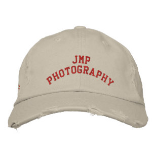 JMP-fotografiets utspända vridpunktsgräns Broderad Keps