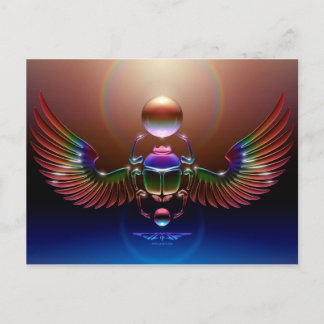 JMR. - Crystal Scarab Vykort