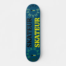 JMT BAHAMAS 7 3/4-tums Skateboard Deck