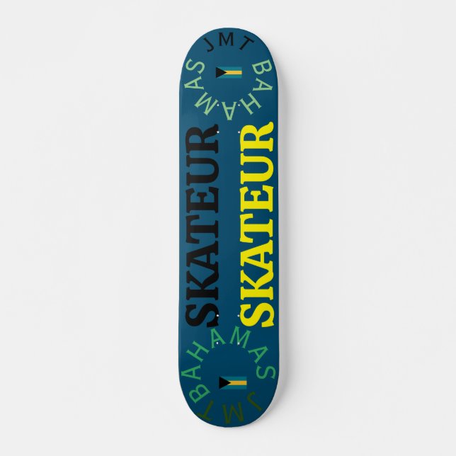 JMT BAHAMAS 7 3/4-tums Skateboard Deck (Framsida)