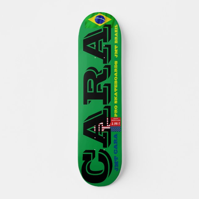 JMT BRAZIL CARA 7 3/4 tum Skateboard Deck (Framsida)