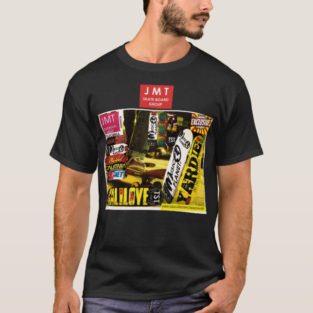 JMT CALIFORNIA Basic Dark T-Shirt (Framsida)