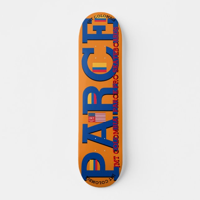 JMT COLOMBIA PARCE 7 3/4" Skateboard Deck (Framsida)