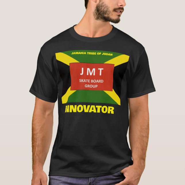 JMT INNOVATOR Basic-Mörk T-Shirt (Framsida)