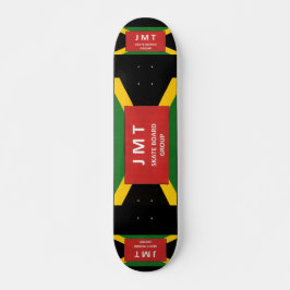 JMT JAMAICA OFFICIELL 7 3/4-tums Skateboard-däck Mini Skateboard Bräda 18,5 Cm