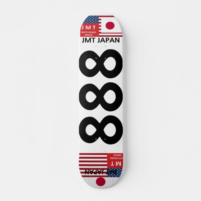 JMT JAPAN 888 7 3/4-tums Skateboard Deck (Framsida)