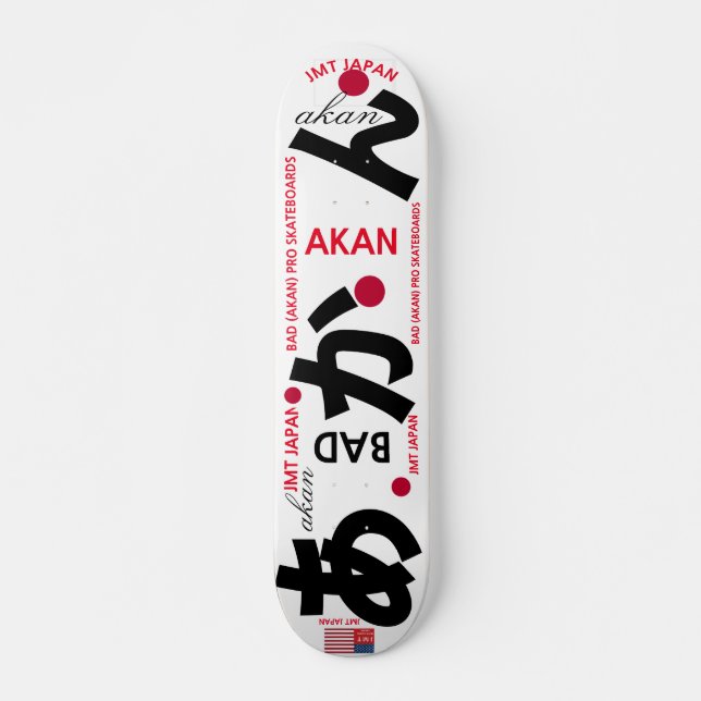 JMT JAPAN AKAN 7 3/4-tums Skateboard Deck (Framsida)