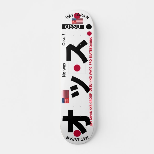 JMT JAPAN OSSU 7 3/4-tums Skateboard Deck (Framsida)