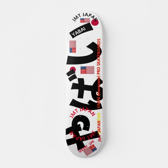 JMT JAPAN YABAI 7 3/4-tums Skateboard Deck (Framsida)