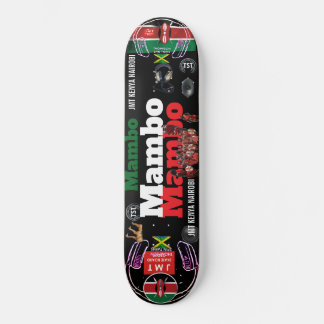 JMT KENYA NAIROBI JMT SKATEBOARD. OFFICIELL MINI SKATEBOARD BRÄDA 18,5 CM