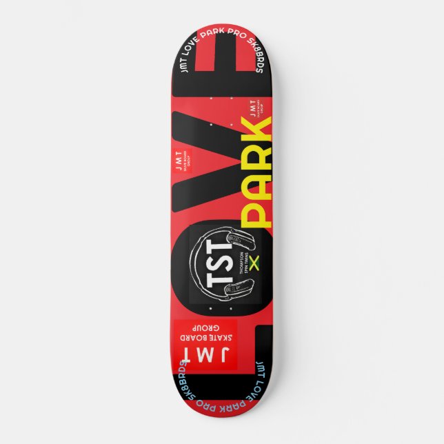 JMT LOVE PARK  Skateboard (Framsida)