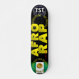 JMT NIGERIA AFRO RAP /TST 7 3/4 tum Skateboard Dec