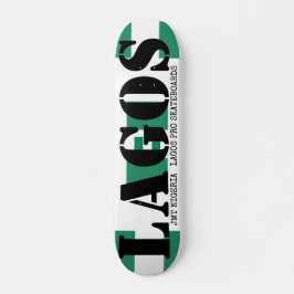 JMT NIGERIA LAGOS 7 3/4-tums Skateboard Deck