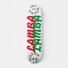JMT NIGERIA LAMBA 7 3/4-tums Skateboard Deck