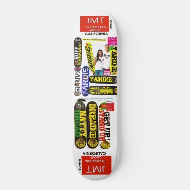 JMT OFFICIAL 8 1/4" Skateboard (Framsida)