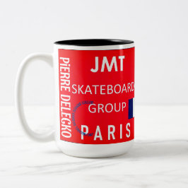 JMT PARIS MUGG Two-Tone Mugg, 15 oz