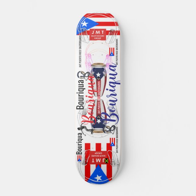 JMT PUERTO RICO PRO SKATEBOARD (Framsida)