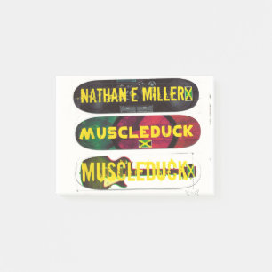 JMT SKATEBOARD GROUP MERCH POST-IT BLOCK