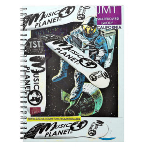 JMT SKATEBOARDS ANTECKNINGSBOK
