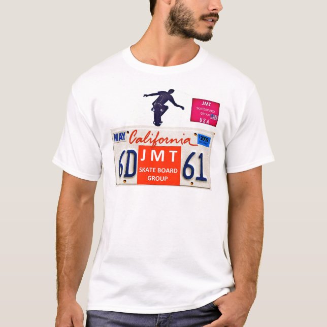 JMT SKATEBOARDS USA T-Shirt (Framsida)