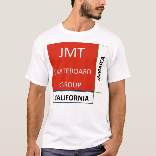 JMT/TST. Grundläggande Mörk T-Shirt (Framsida)
