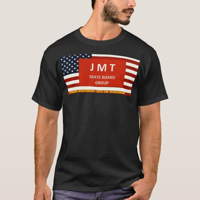 JMT USA SKATEBOARDS T-Shirt (Framsida)