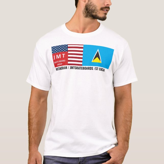 JMT USA / ST LUCIA T-Shirt (Framsida)