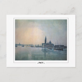 JMW Turner #117-3 - Finkonstkort Vykort