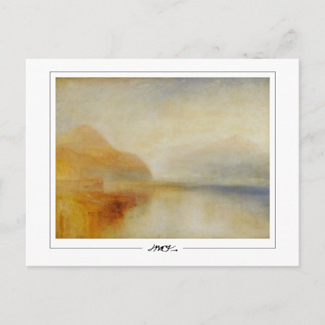 JMW Turner #15 - Finkonstkort Vykort (Framsida)