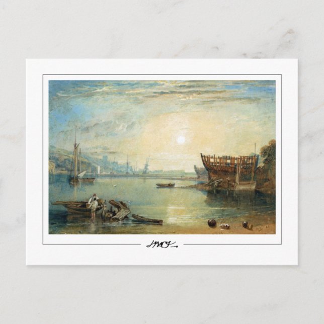 JMW-Turner #18-2 - Fin Art-vykort Vykort (Framsida)