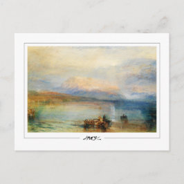 JMW Turner #18-3 - Finkonstkort Vykort