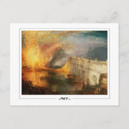 JMW Turner #19-3 - Finkonstkort Vykort